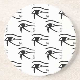 Het oog van het paardenpatroon zandsteen onderzetter