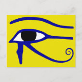 Het oog van Horus Briefkaart (Voorkant)
