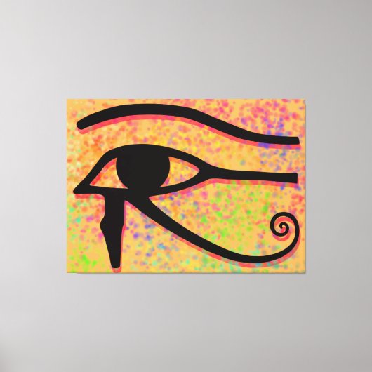 Het oog van Horus Canvas Afdruk (Voorkant)