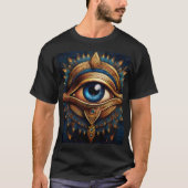 Het oog van Horus - een oud symbool van macht T-shirt (Voorkant)