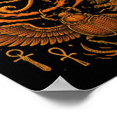 🔥 Het oog van Horus – Fire Awakens | Egyptisch Po Poster (Hoek)