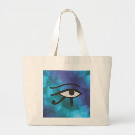 Het oog van Horus. Grote Tote Bag