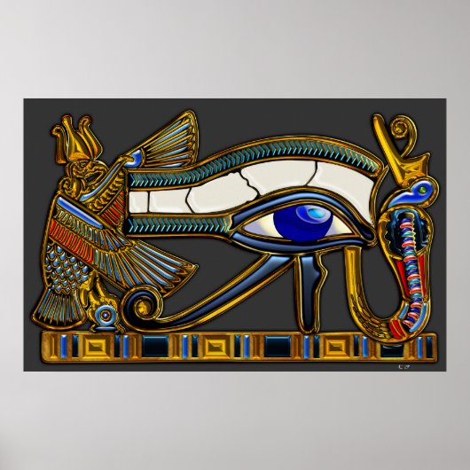 Het oog van Horus Poster (Voorkant)