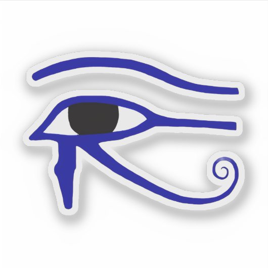 Het oog van Horus Sticker (Voorkant)