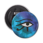 Het oog van Huros. Button Flesopener (Voorkant)