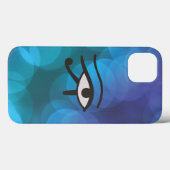 Het oog van Huros Case-Mate iPhone Case (Achterkant (horizontaal))