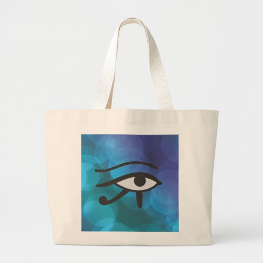 Het oog van Huros. Grote Tote Bag (Voorkant)