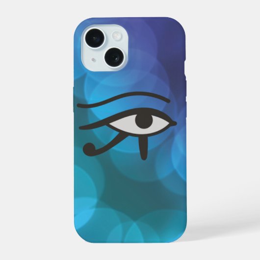 Het oog van Huros iPhone 15 Case (Achterkant)