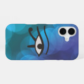 Het oog van Huros. iPhone 16 Hoesje (Achterkant horizontaal)