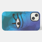 Het oog van Huros iPhone Hoesje (Achterkant horizontaal)