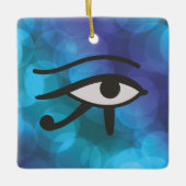 Het oog van Huros. Keramisch Ornament (Voorkant)