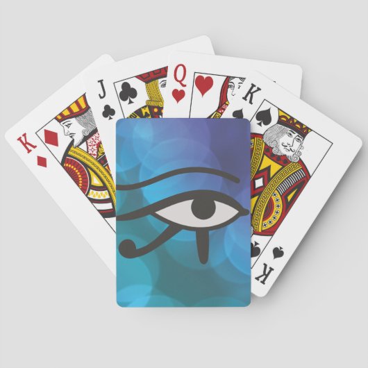 Het oog van Huros. Pokerkaarten (Achterkant)