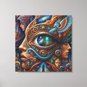 Het Oog van Oneindige Mogelijkheid Canvas Afdruk (Voorkant)