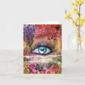 Het oog veronderstelt opnieuw kaart (Gele Bloem)