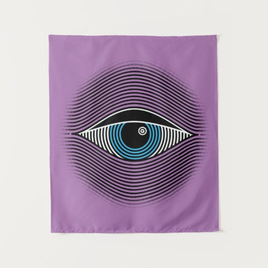 Het oog wandtapijt wandkleed (Voorkant)