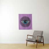 Het oog wandtapijt wandkleed (In situ)