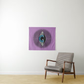 Het oog wandtapijt wandkleed (In Situ (horizontaal))