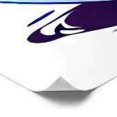 Het oog ziet u | AI Art Poster (Hoek)