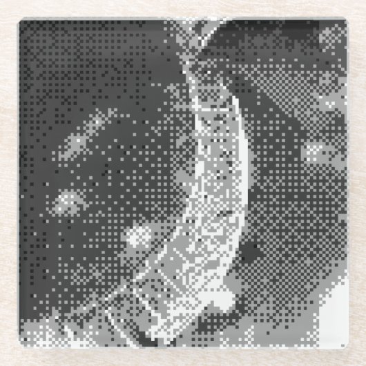 Het oogglas onderzetter (Voorkant)