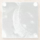 Het oogglas onderzetter glazen onderzetter (Achterkant)