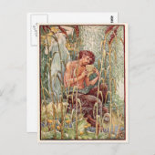 Het oogstbeeld van God Pan Briefkaart (Voorkant / Achterkant)