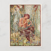 Het oogstbeeld van God Pan Briefkaart (Voorkant)