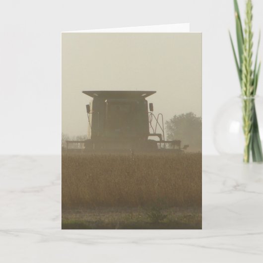 Het oogsten Tijd Kaart (Voorkant)