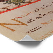Het oogsten van snippers uit "Tacuinum Sanitatis" Poster (Hoek)