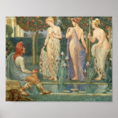 Het oordeel van Parijs | Walter Crane Poster (Voorkant)