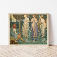 Het oordeel van Parijs | Walter Crane