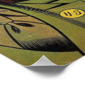 Het oorlogsroemeense stripboek poster (Hoek)