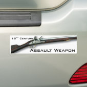 Het oorspronkelijke aanvalswapen bumpersticker (Op auto)
