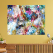 Het Oorspronkelijke het Schilderen Abstracte Quad Canvas Afdruk (Insitu (Woonkamer))