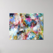 Het Oorspronkelijke het Schilderen Abstracte Quad Canvas Afdruk (Voorkant)