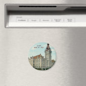 Het oorspronkelijke stadhuis in Buffalo Magnet (Insitu (Vaatwasser))