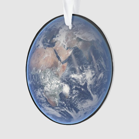 Het oostelijk halfrond op planeet Aarde. Ornament (voorkant)