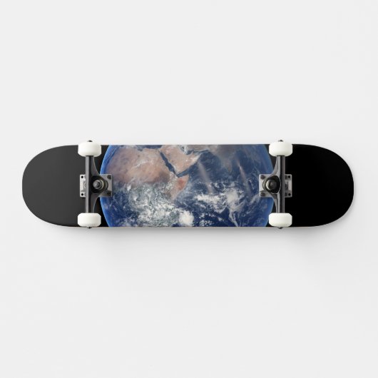 Het oostelijk halfrond op planeet Aarde. Persoonlijk Skateboard (Horizontaal)