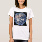 Het oostelijk halfrond op planeet Aarde. T-shirt (Voorkant)