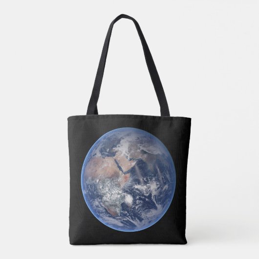 Het oostelijk halfrond op planeet Aarde. Tote Bag (Achterkant)