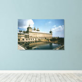 Het oostelijk klooster canvas afdruk (Insitu (Houten vloer))