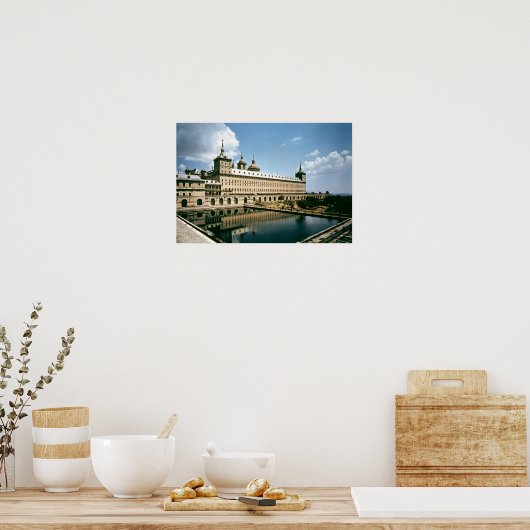 Het oostelijk klooster poster (Keuken)