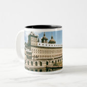 Het oostelijk klooster tweekleurige koffiemok (Voorkant links)