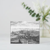 Het oostelijk perspectief van de stad Winchester Briefkaart (Staand voorkant)