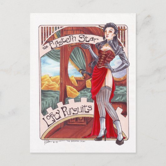 Het oostelijke Star-briefkaart Briefkaart (Voorkant)