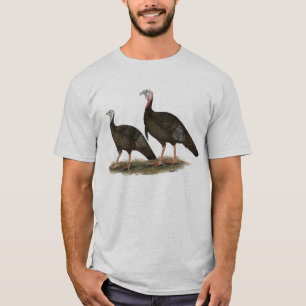 Het Oostelijke Wilde Paar van kalkoenen T-shirt