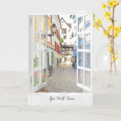 het Oostenrijkse stadje voor de toekomst Kaart (Gele Bloem)