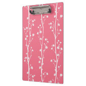 Het oosterse patroon van de pruimbloesem klembord (Links)