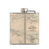 Het Oostzee-Zee Heupfles (Achterkant)