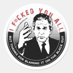 Het op de Zwarte Guy Sticker