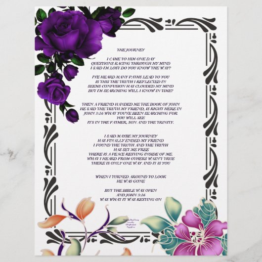 Het op reis gerichte document (Achterkant)